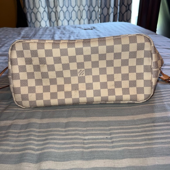 Louis Vuitton // neverfull MM bag Damier Azur - Picture 4 of 9